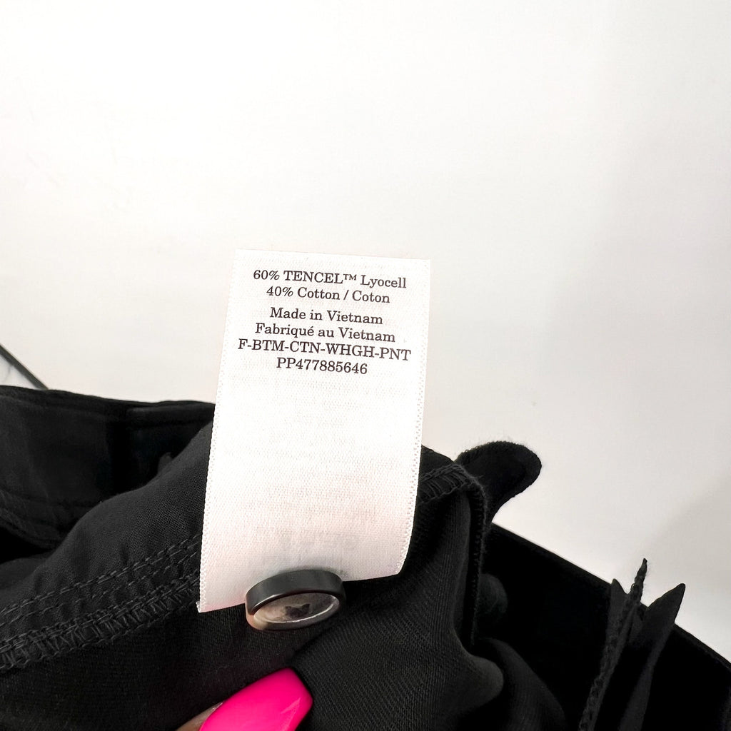 Everlane Womens The Way-High Drape Pants Size 14 30" Inseam Pleated Black NWT