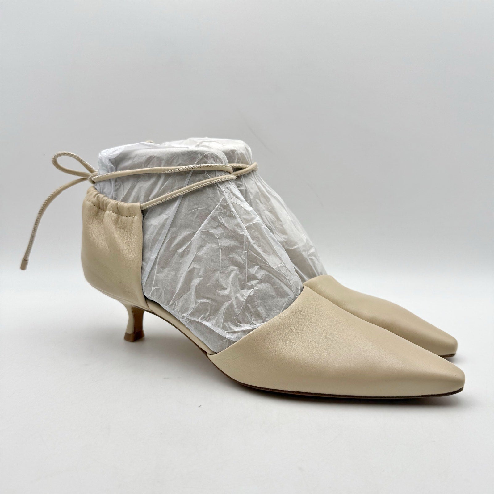 Vince Womens Sarai Pumps US 6.5 M EU 36.5 Sand Beige Leather NIB