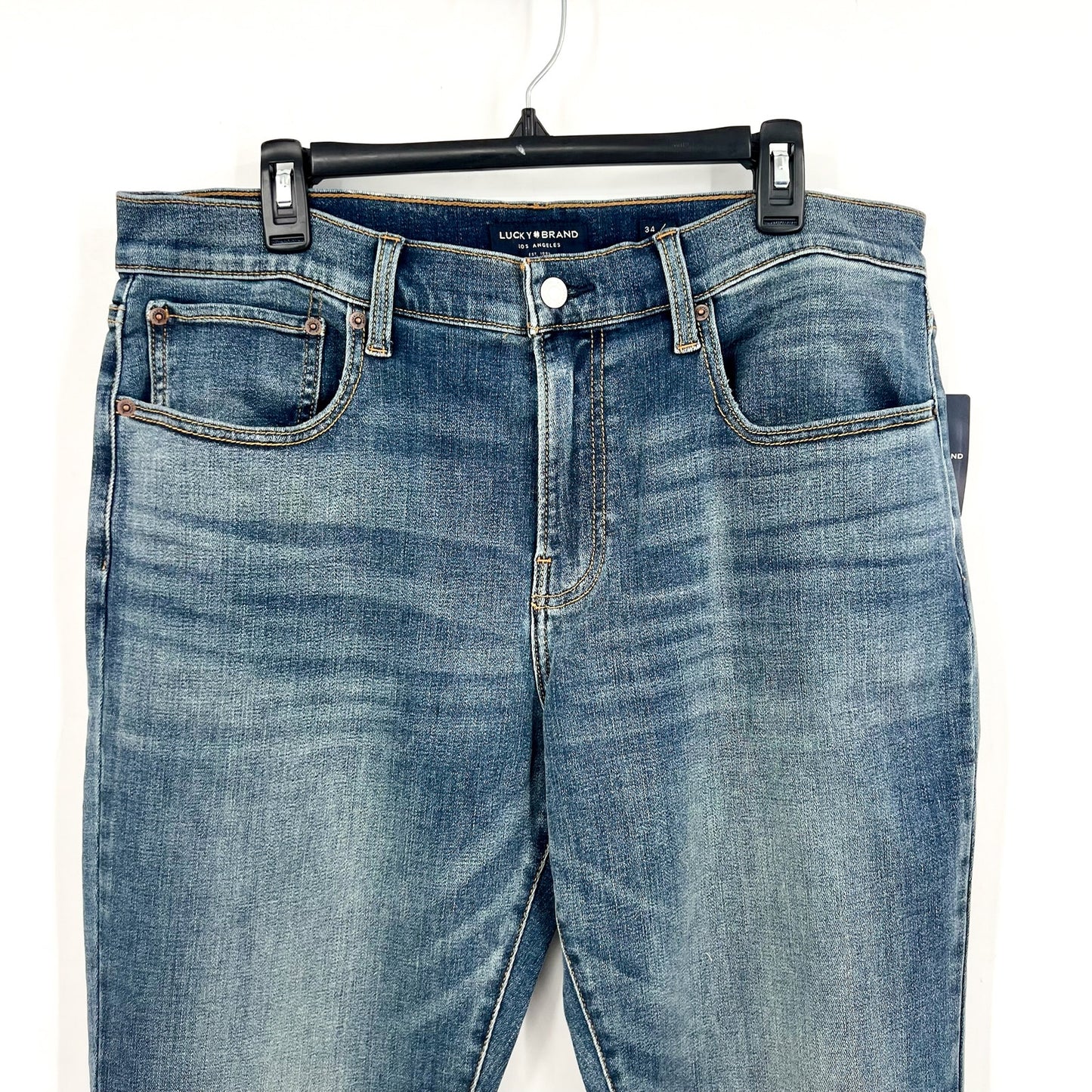 LUCKY BRAND Men's 223 Coolmax Straight-Leg Jeans 34x32 Harrison Blue NWT