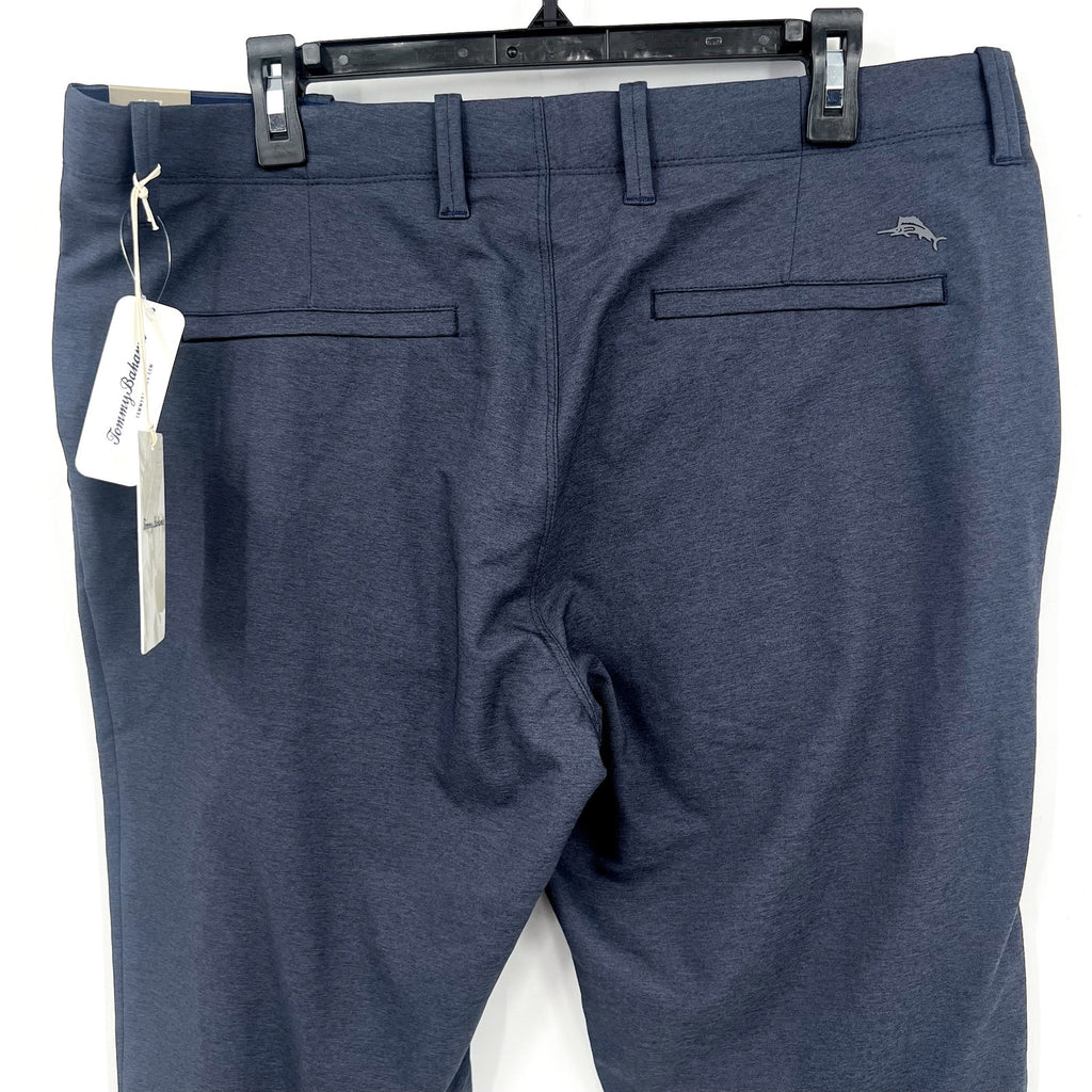 TOMMY BAHAMA Men's On Par Pants 35 x 32 Belmond Blue Golf Performance NWT