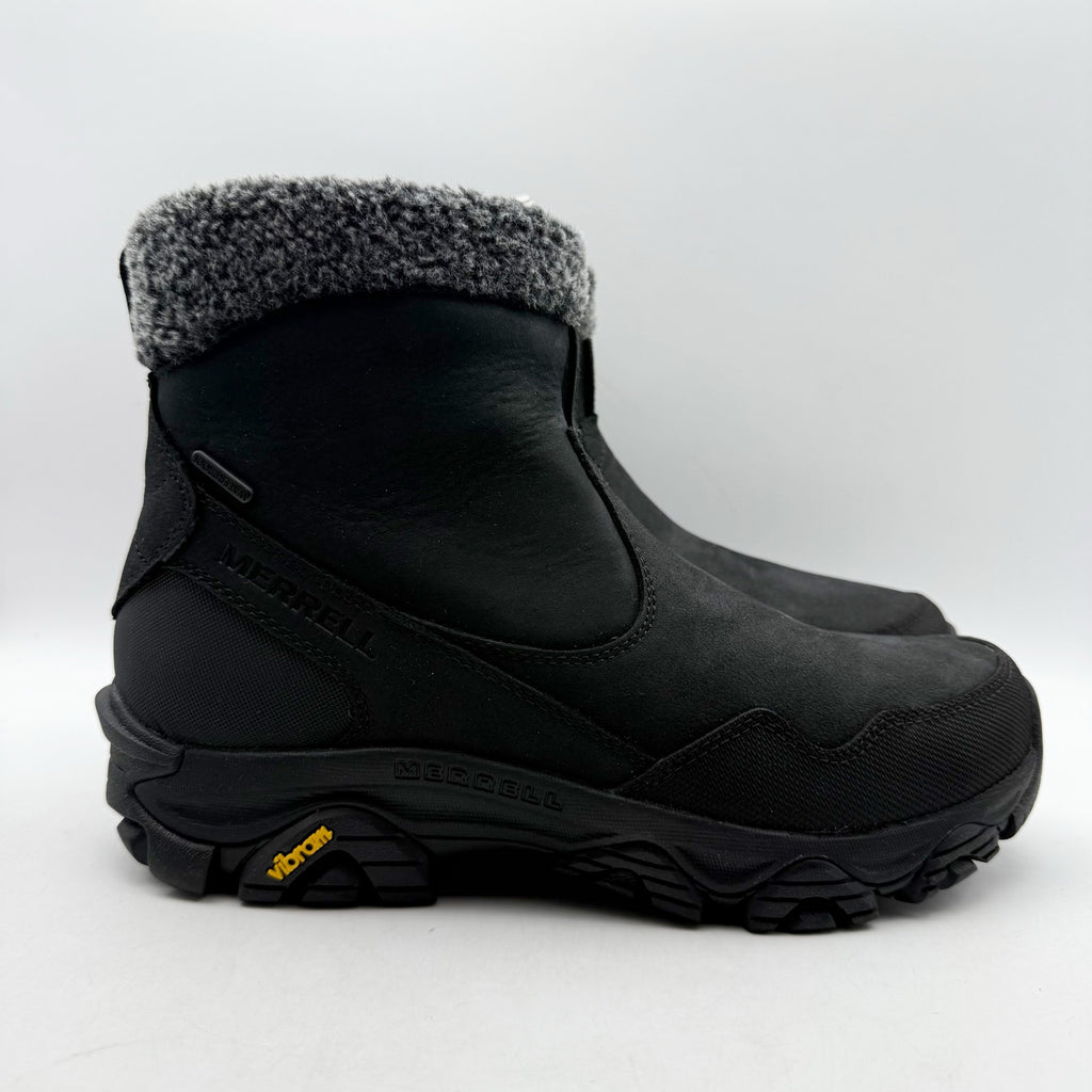Merrell Women Coldpack 3 Thermo Mid Boot US 9 EU 40 Black Leather Waterproof NIB