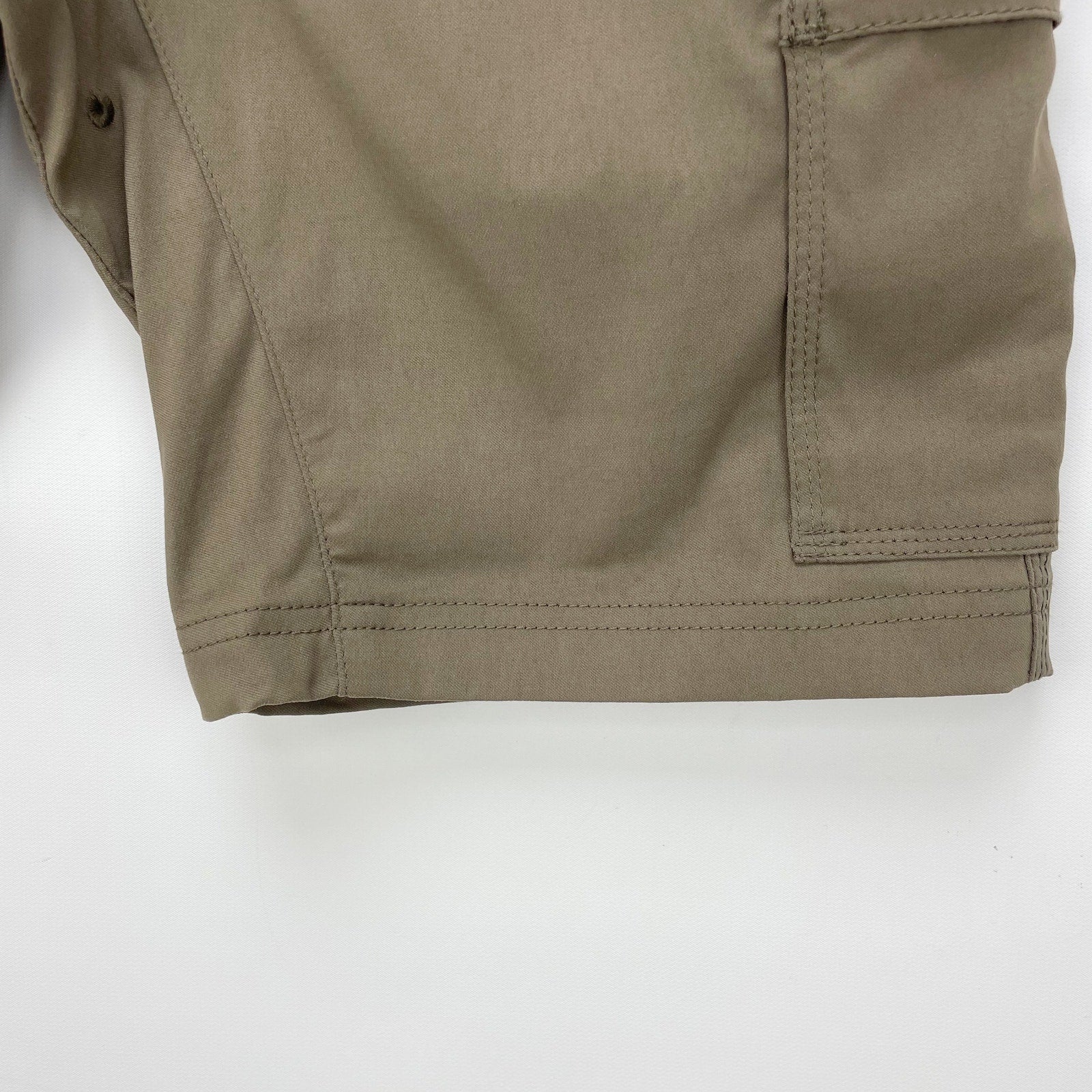 prAna Mens Stretch Zion Shorts Size 28 Mud Brown 10 inch Inseam NWT