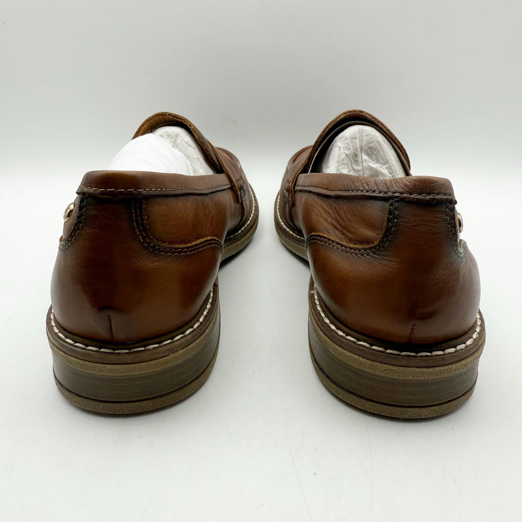 PIKOLINOS Womens Aldaya W8J-3541 Loafers EU 41 US 10.5 Brown Leather NWOB