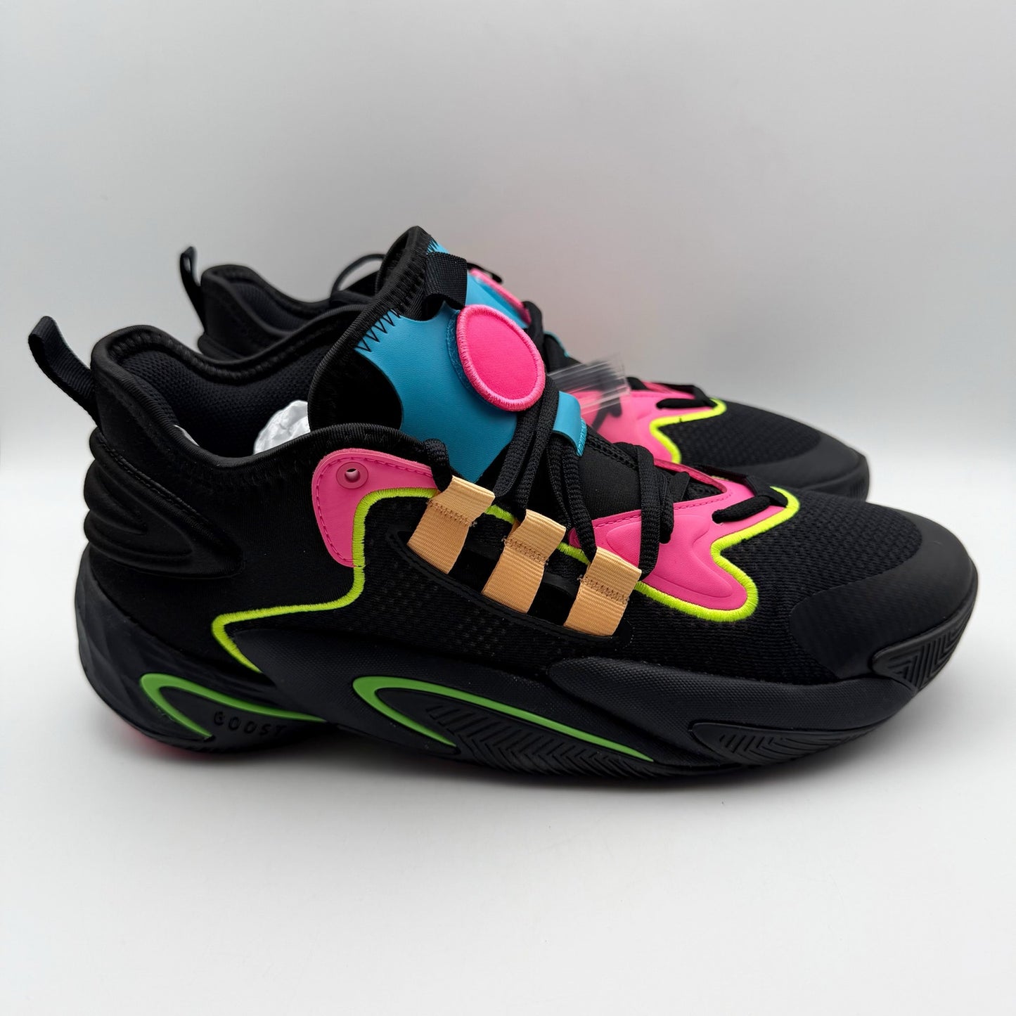 Adidas BYW Select Basketball Shoes Mens 10 Womens 11 Black Orange Athletic NIB