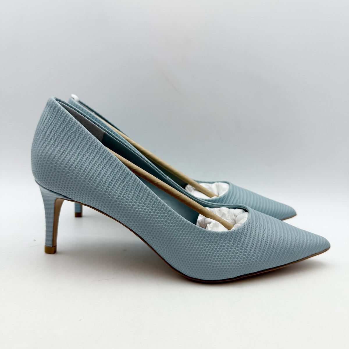 Vince Camuto Womens Kehlia Pumps Size 6.5 EU 37 Blue Leather NIB
