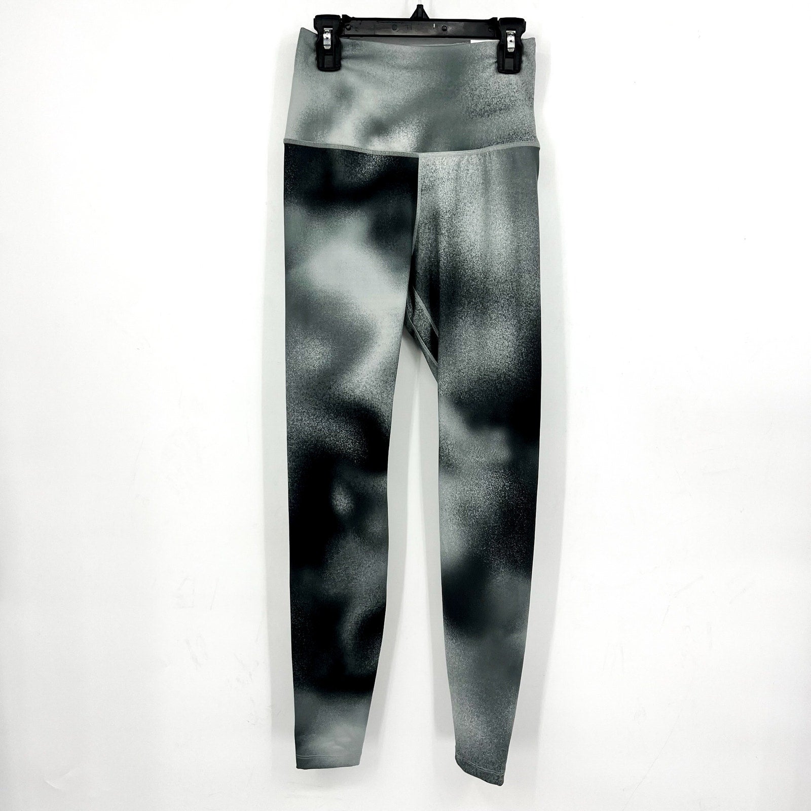 NIKE Women's One Dri Fit Leggings XS Black Print Full Length High Rise NWT