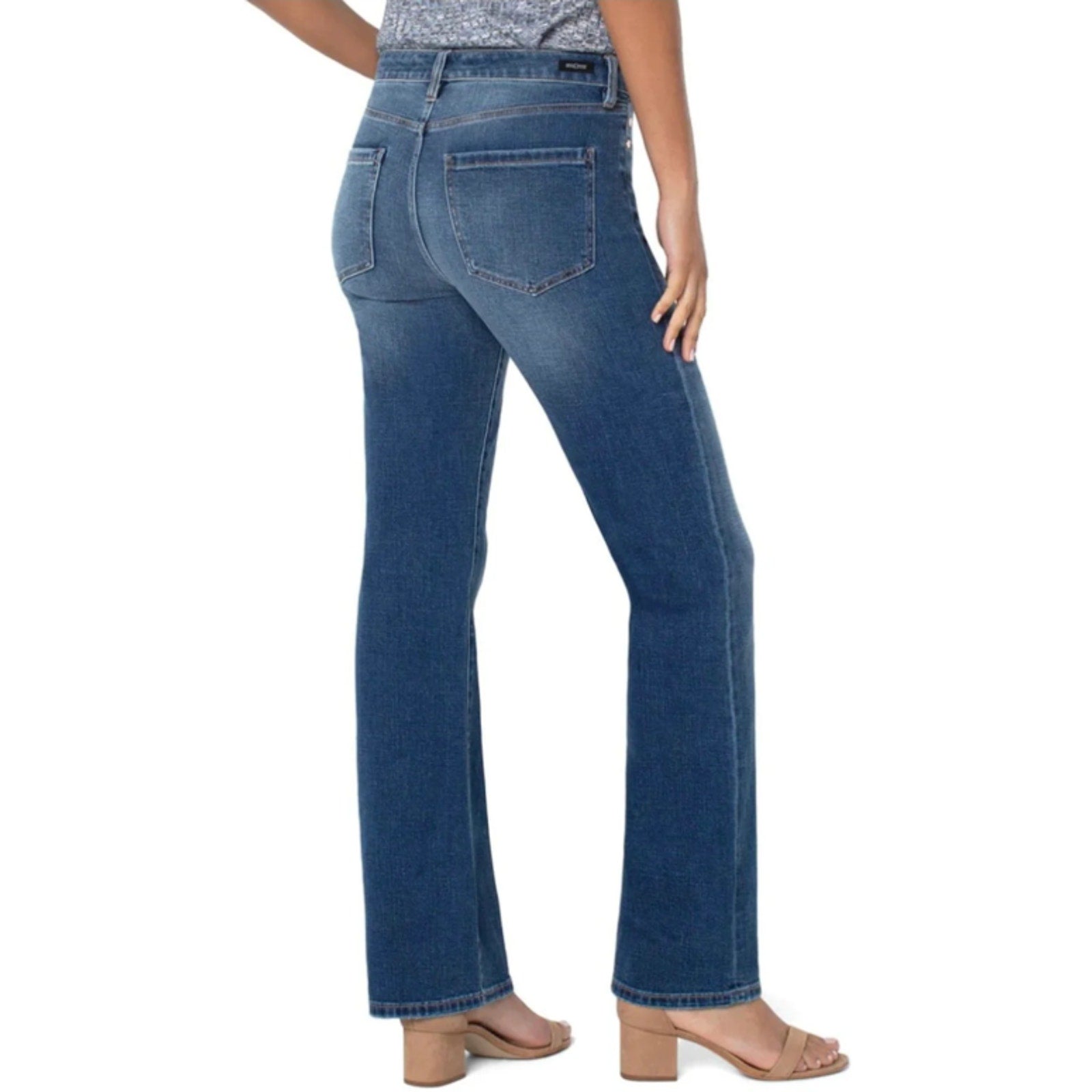 Liverpool Women's Lucy Bootcut Jeans Size 10/30 Yuba Blue Mid Rise Denim NWT