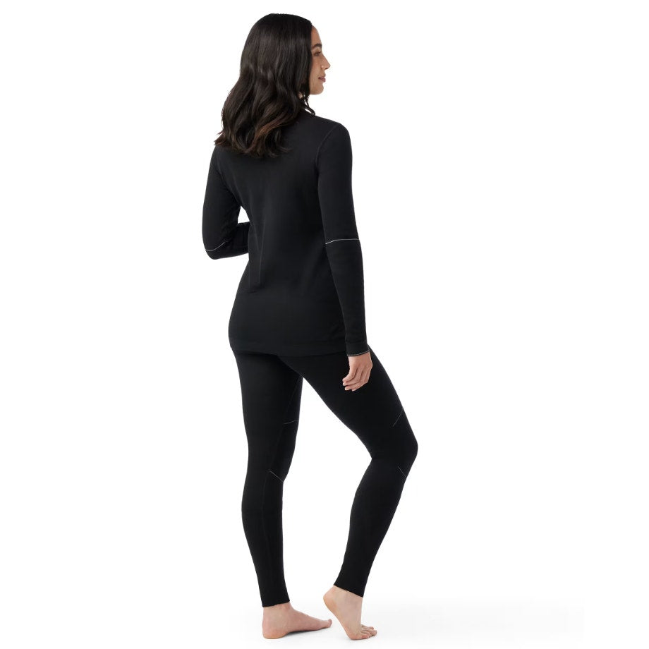 SMARTWOOL Womens Intraknit Merino Base Layer Bottom Small Black Thermal Max NWT
