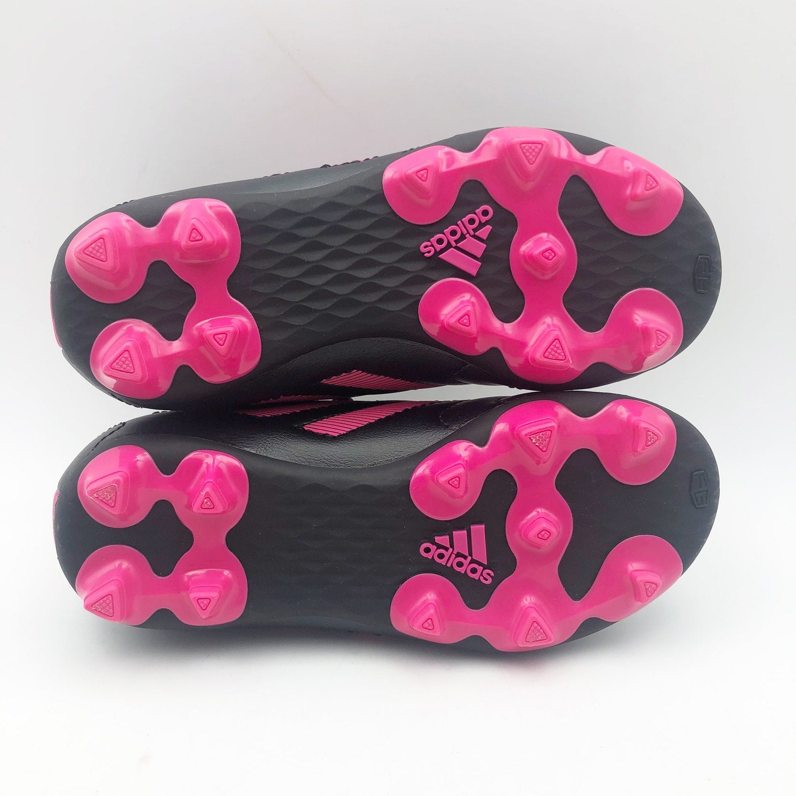 Adidas Little Kids Goletto VIII Firm Ground Soccer Cleats 9.5K Black Pink NWOB