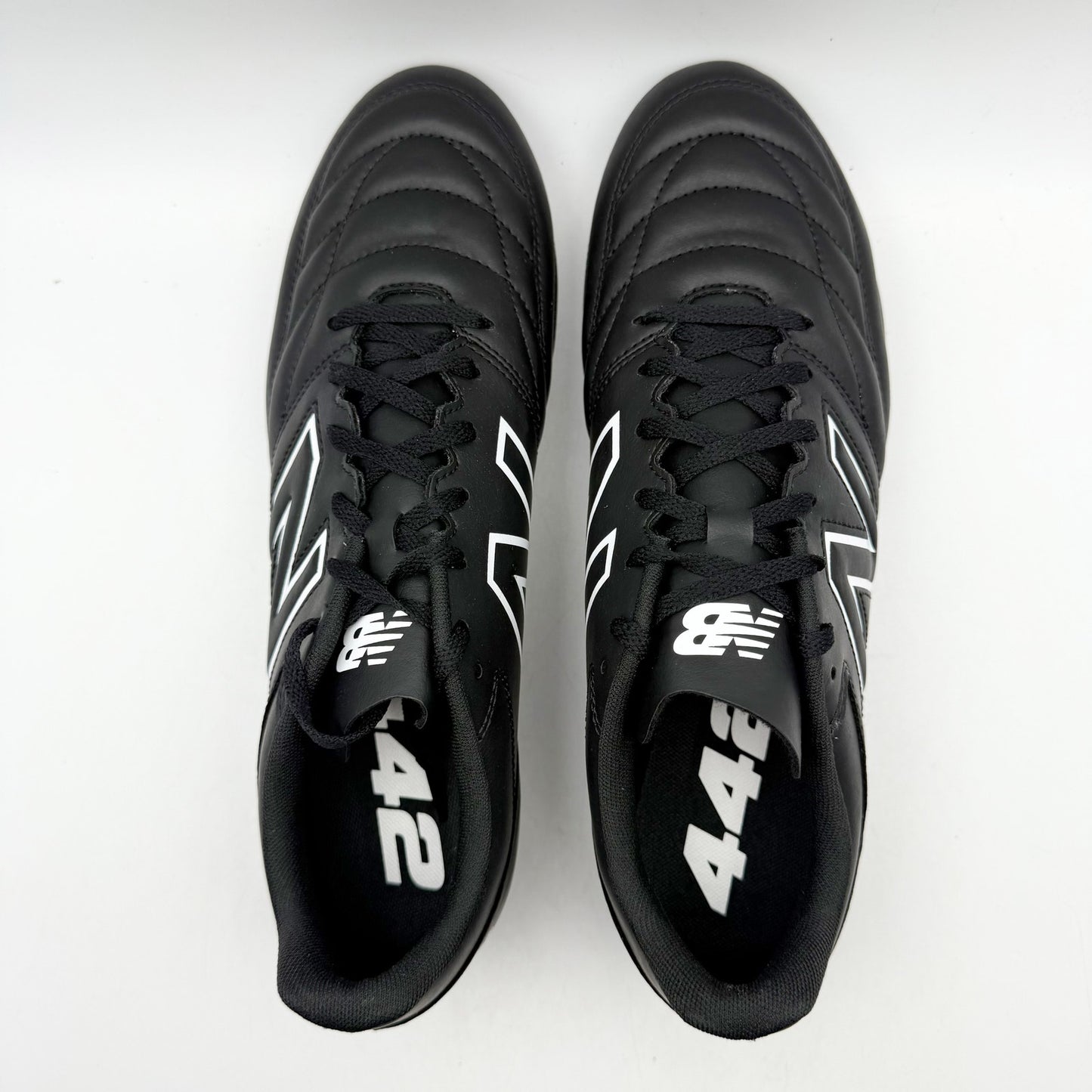 New Balance Boys 442 V2 Academy FG Soccer Cleats US 4 Wide Black Athletic NIB