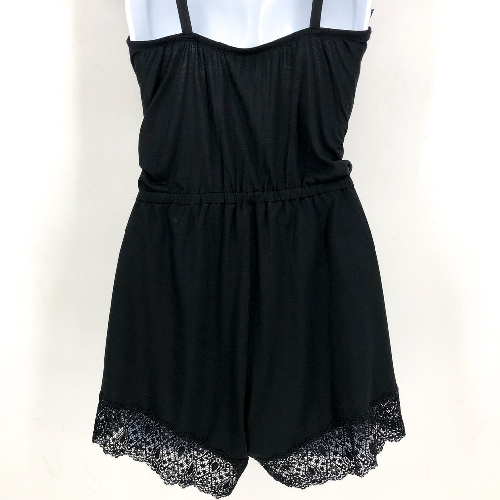 COSABELLA Women's Giulia Modal Sleep Romper Small Black Sleeveless NWT
