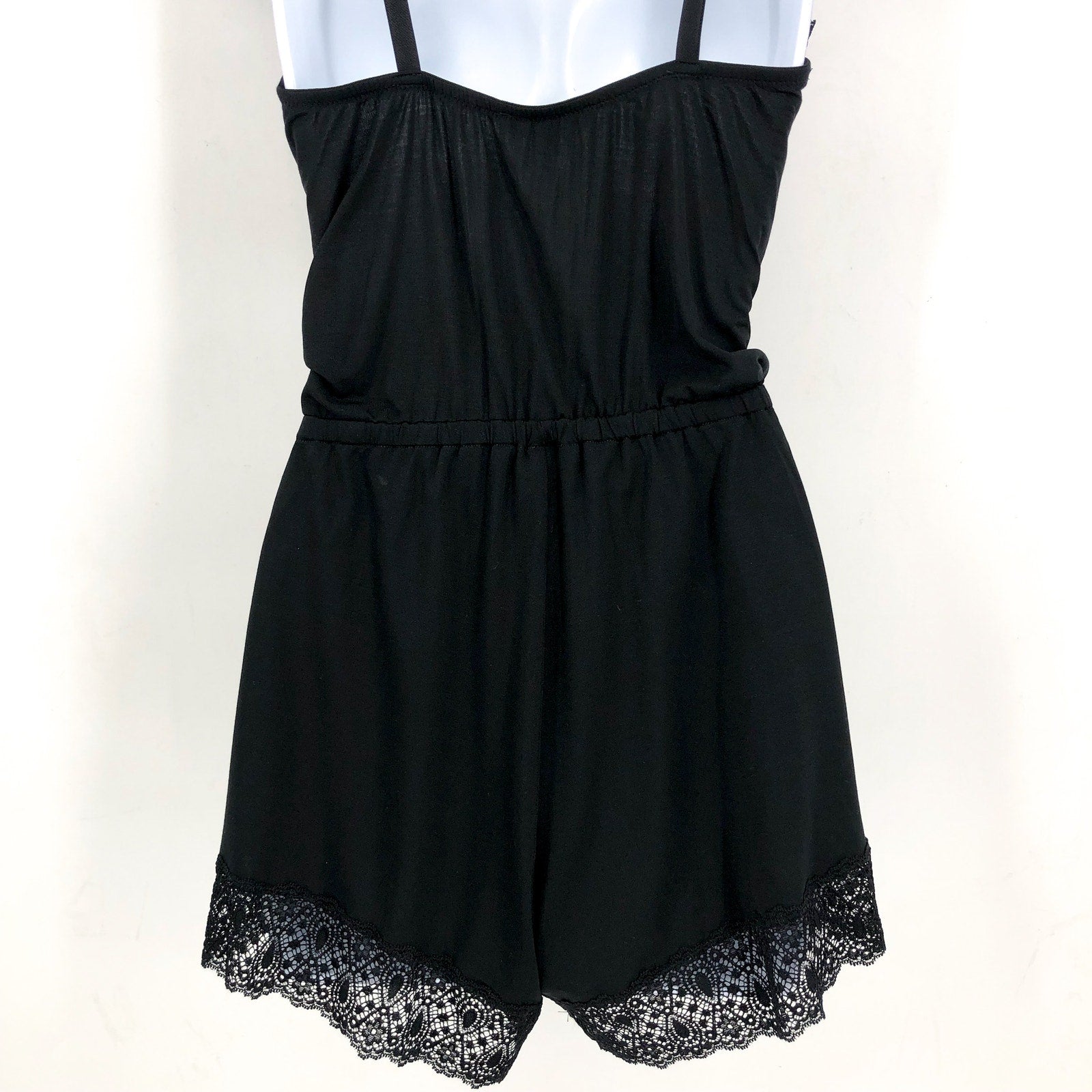 COSABELLA Women's Giulia Modal Sleep Romper Small Black Sleeveless NWT