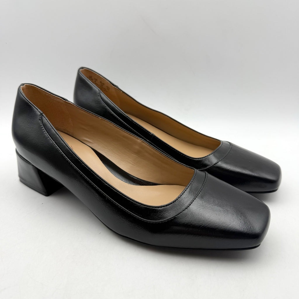 Naturalizer Womens Huntley Pumps US 8.5 Wide EU 39 Black NIB