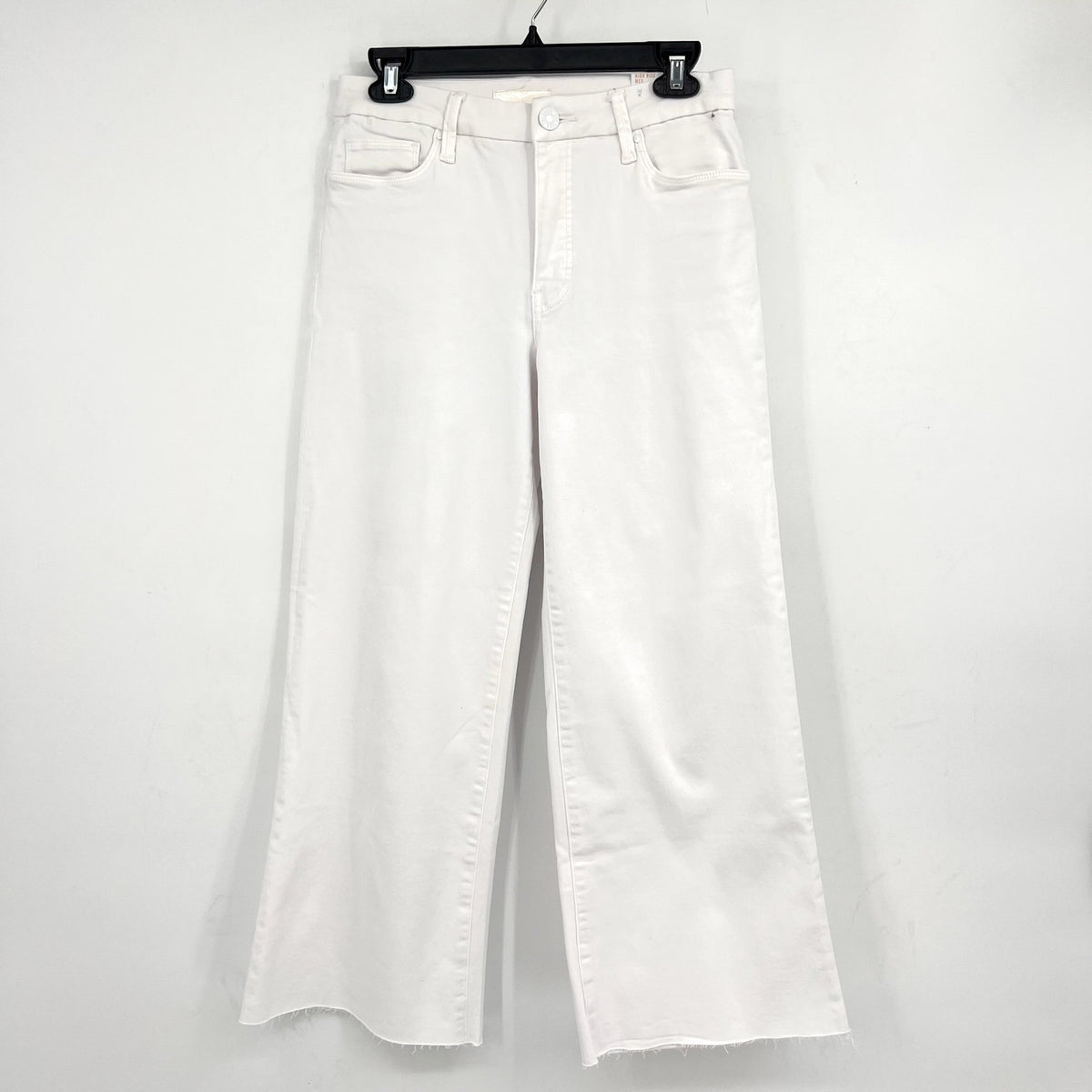 KUT FROM THE KLOTH Meg Wide Leg Jeans Size 4 Optic White High-Rise Fab AB NWT