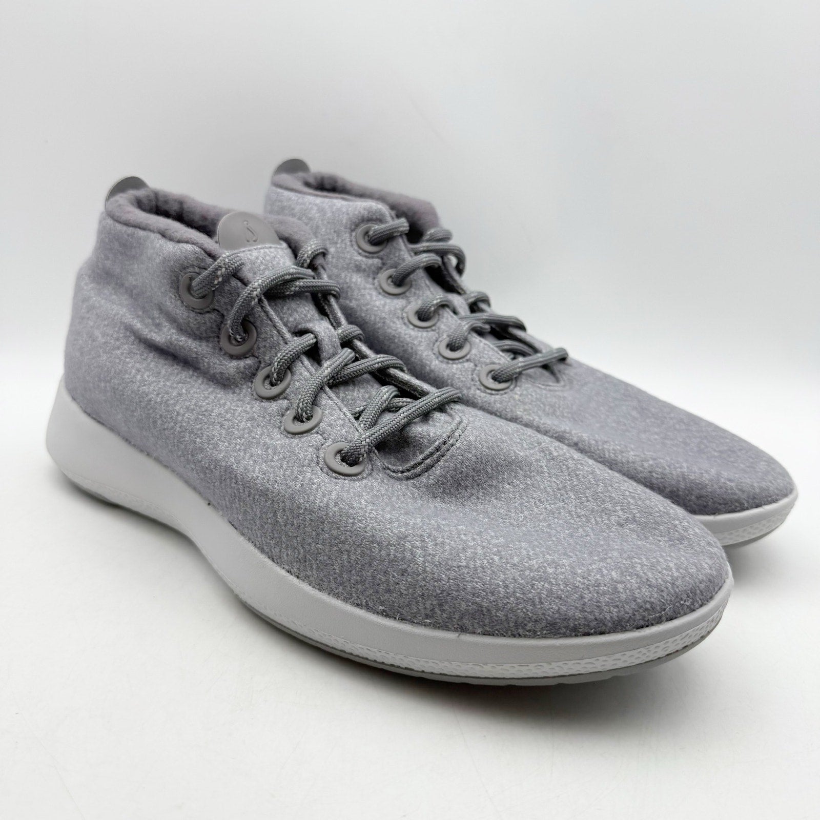 Allbirds Mens Wool Runner-up Mizzles Sneakers US 10 Grey Water-Repellent NWOB