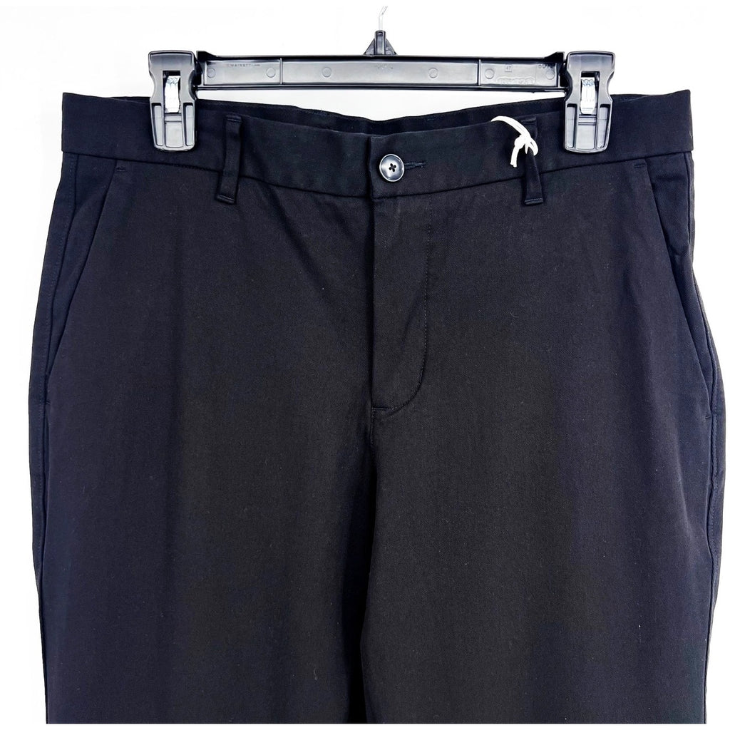 EVERLANE Uniform Mens Performance Chino Pants 29x30 Black Athletic Fit NWT