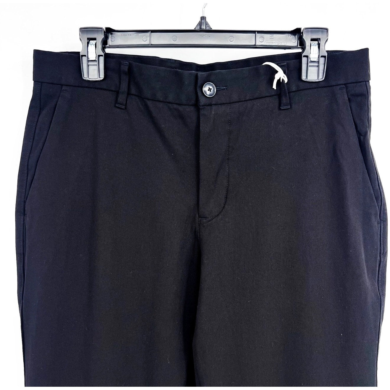 EVERLANE Uniform Mens Performance Chino Pants 29x30 Black Athletic Fit NWT