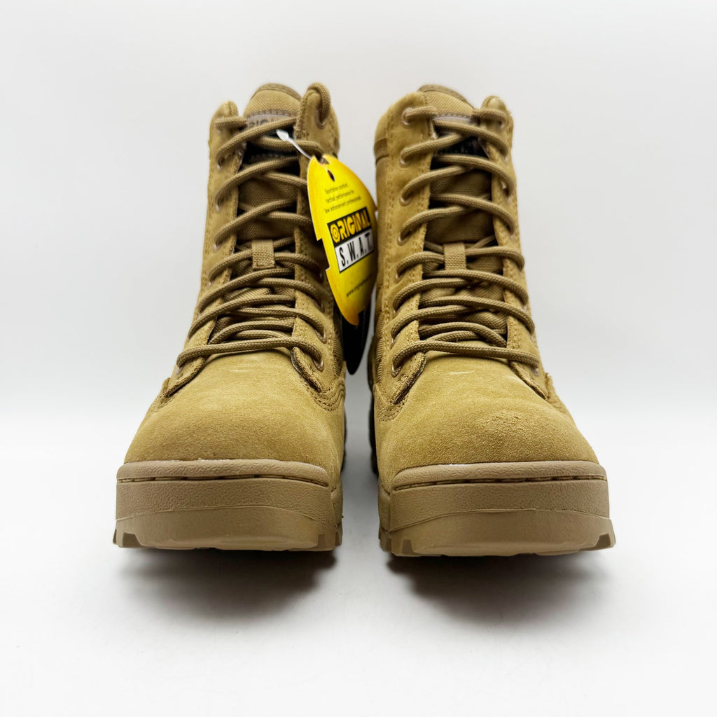 Original S.W.A.T. Womens Classic 9" Combat Boots Size 5 Tan SR Cordura NIB