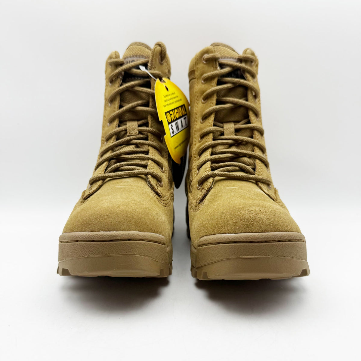 Original S.W.A.T. Womens Classic 9" Combat Boots Size 5 Tan SR Cordura NIB