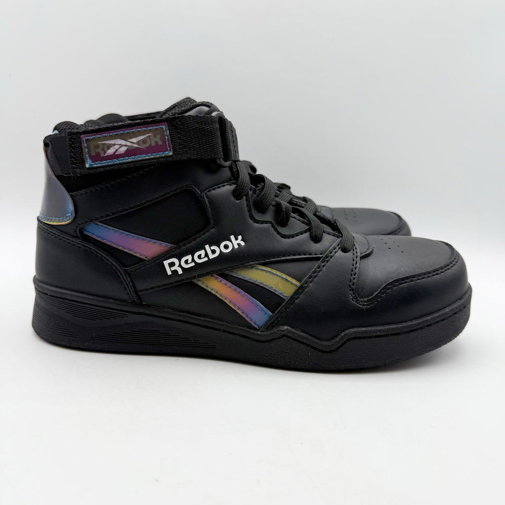 Reebok Womens High Top Work Sneakers US 12 M Black Hologram Comp Toe EH SR NIB
