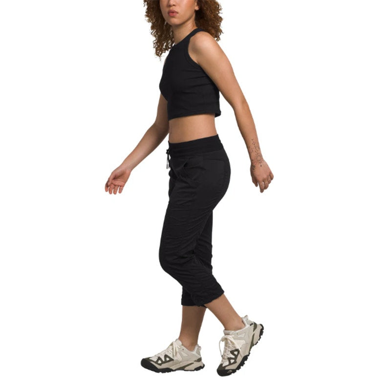 THE NORTH FACE Womens Aphrodite 2.0 Capri Pants XS Black Drawstring NWT