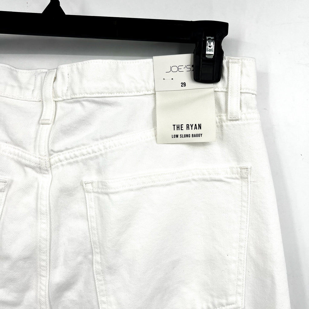 JOE'S JEANS Womens Ryan Low Slung Baggy Jeans Size 29 US 8 White Rigid NWT