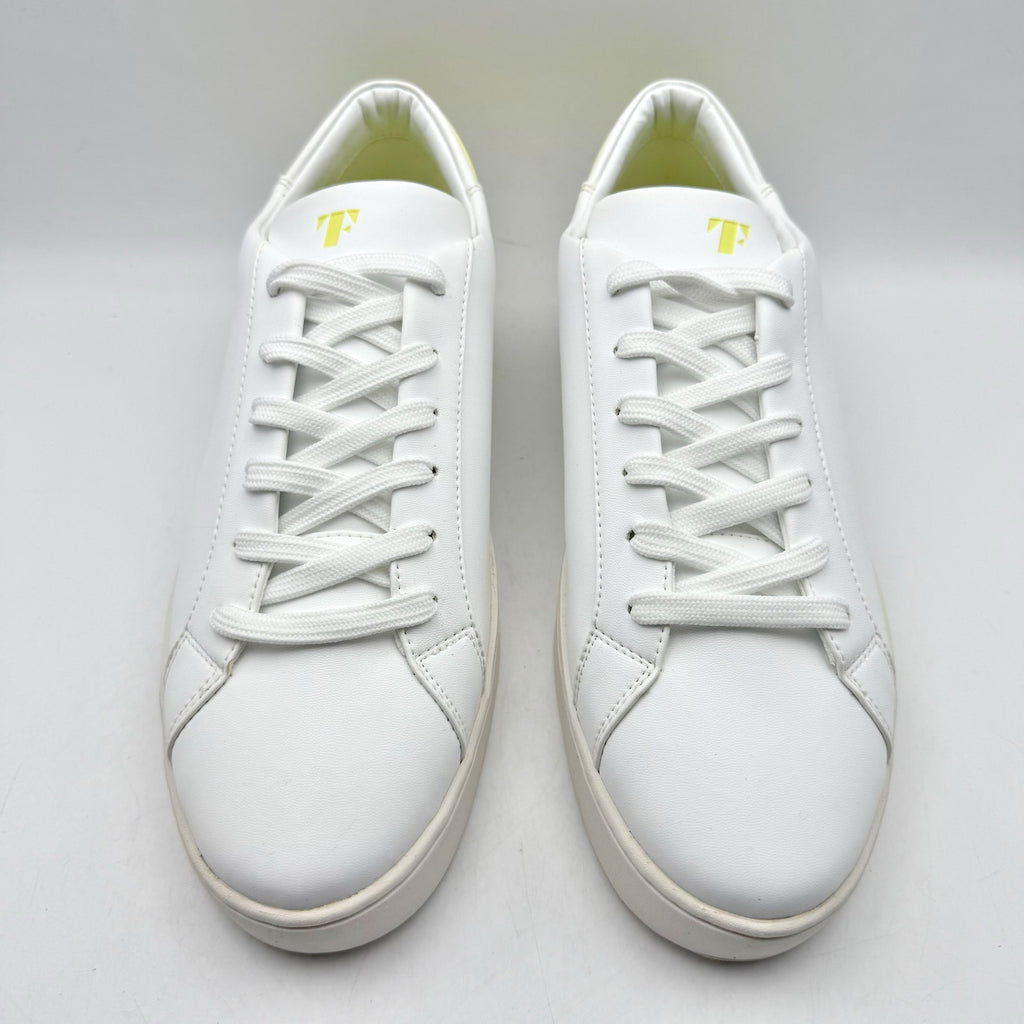 Thousand Fell Mens Lace Up Sneakers US 10 EU 43 White NIB