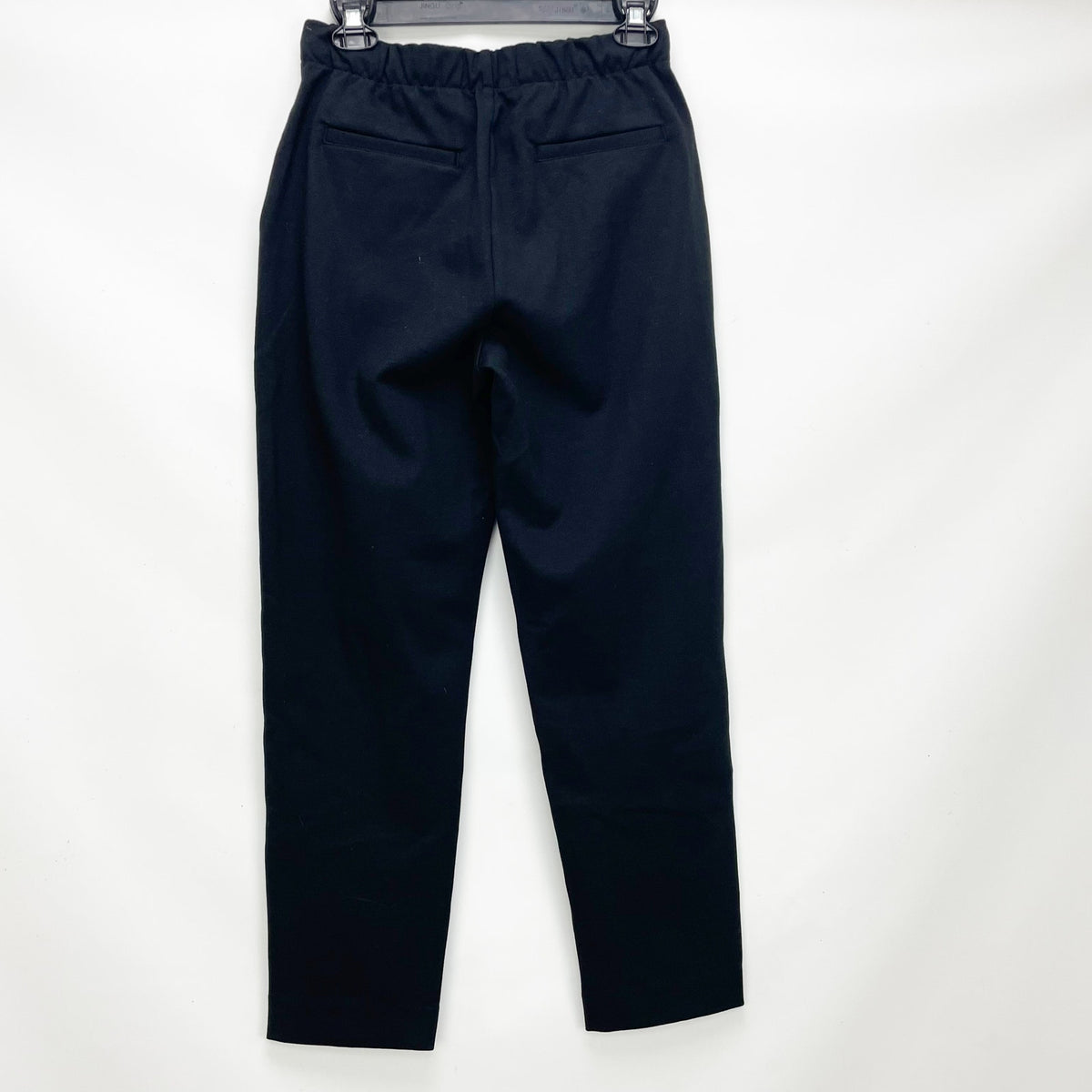 Everlane Womens The Dream Pants Small Black Knit Pull On Tapered NWOT
