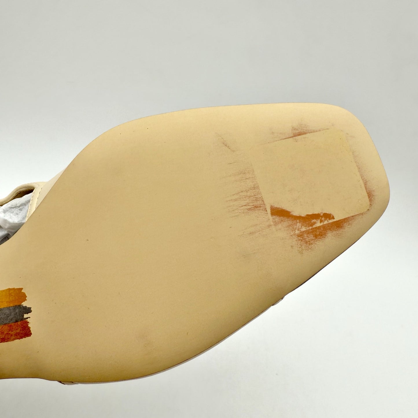 Sam Edelman Womens Tarra Slingback Pumps US 6 M Tan Black Leather NIB