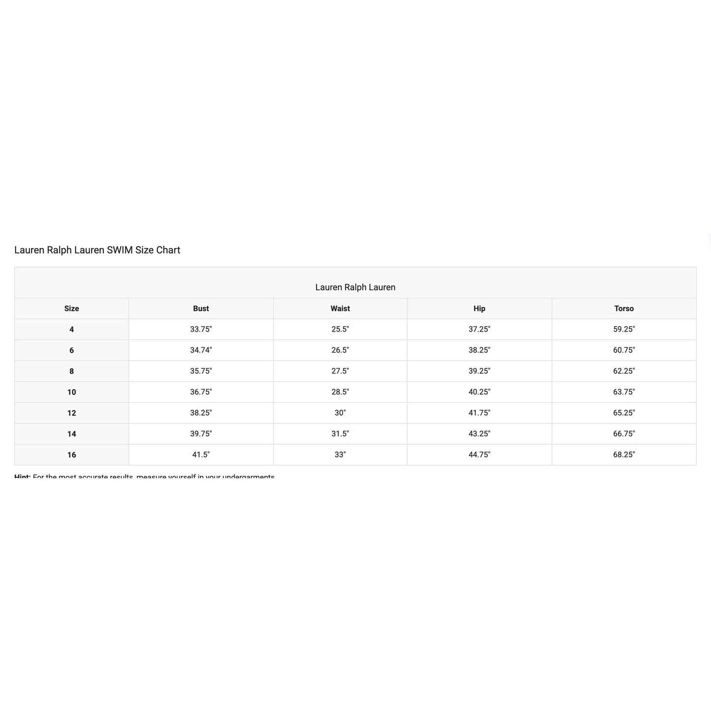 LAUREN RALPH LAUREN One Piece Swimsuit Size 8 White Beach Club Solid Ring NWT