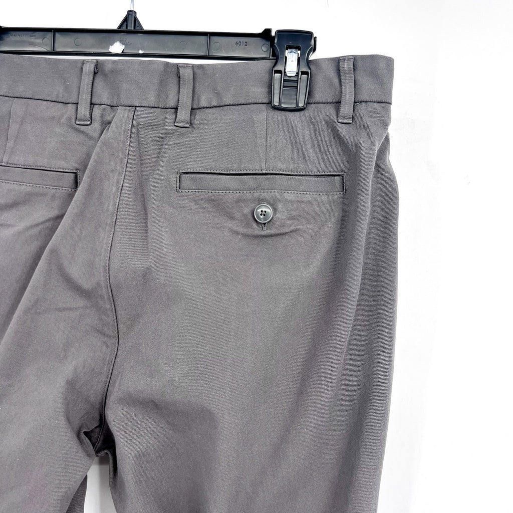EVERLANE Uniform Men's The Performance Chino 32x34 Slate Grey Slim Fit Pants NWT