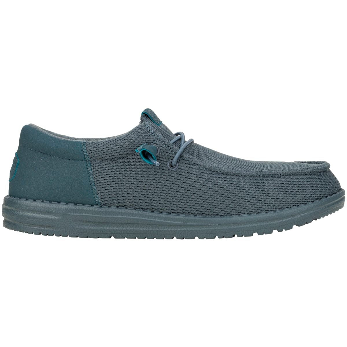 Hey Dude Mens Wally Funk Mono Slip On Shoes Size 8 EU 41 Dark Slate Gray NIB