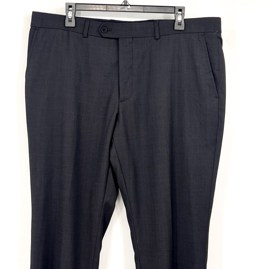 PENGUIN Men's Osman Flat Front Dress Pants 38X31 Navy Blue Wool Blend NWOT