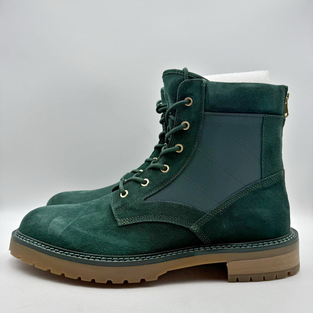 Saint Morta Mens Legion Ankle Boots US 12 Green Suede NIB