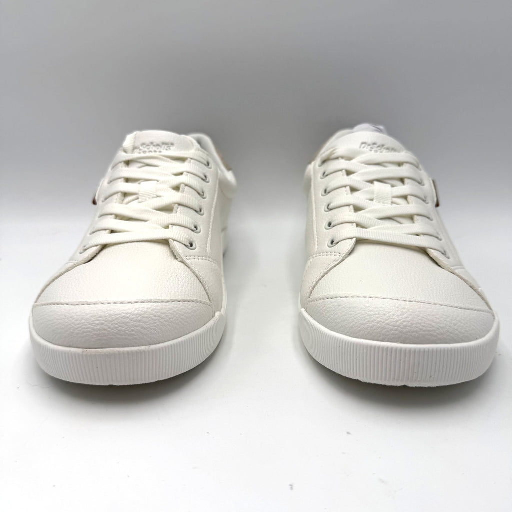Dr. Scholl's Womens Be Bright Sneakers Size 8 Wide EU 38.5 White Oyster Grey NIB
