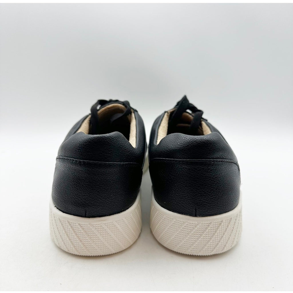 SOUL NATURALIZER Womens Neela Casual Sneakers Size 9.5M Black White NWOB