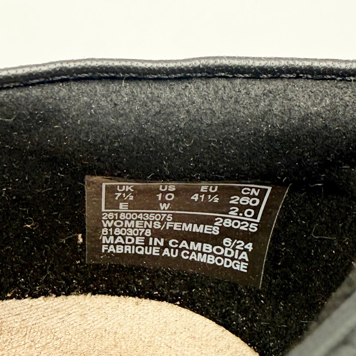 Clarks Womens Olivette Pearl Wedge Pump Size 10 Wide Black Leather NWOB
