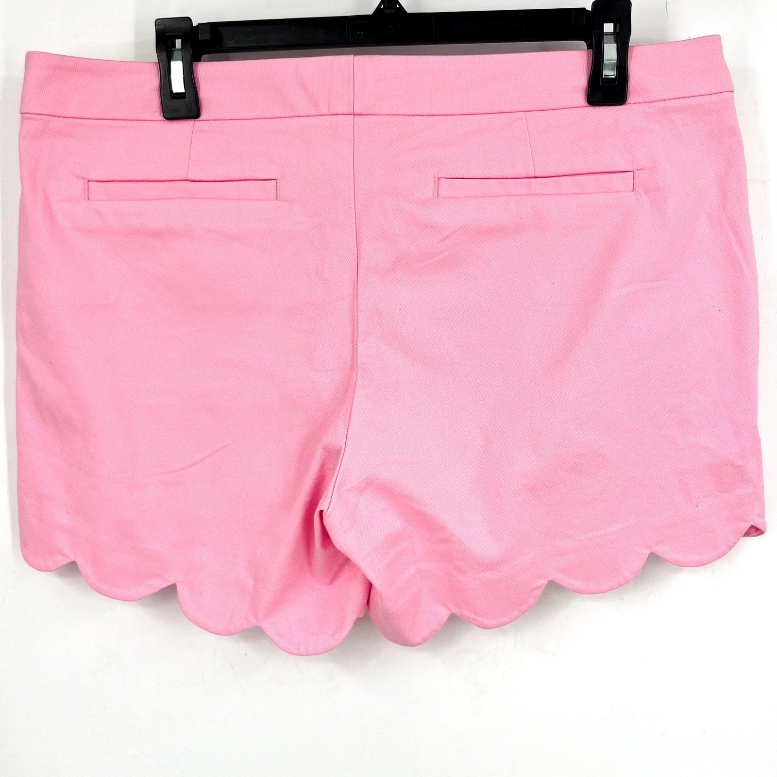 LILLY PULITZER 5" Buttercup Scallop Hem Shorts Size 10 Conch Shell Pink NWT