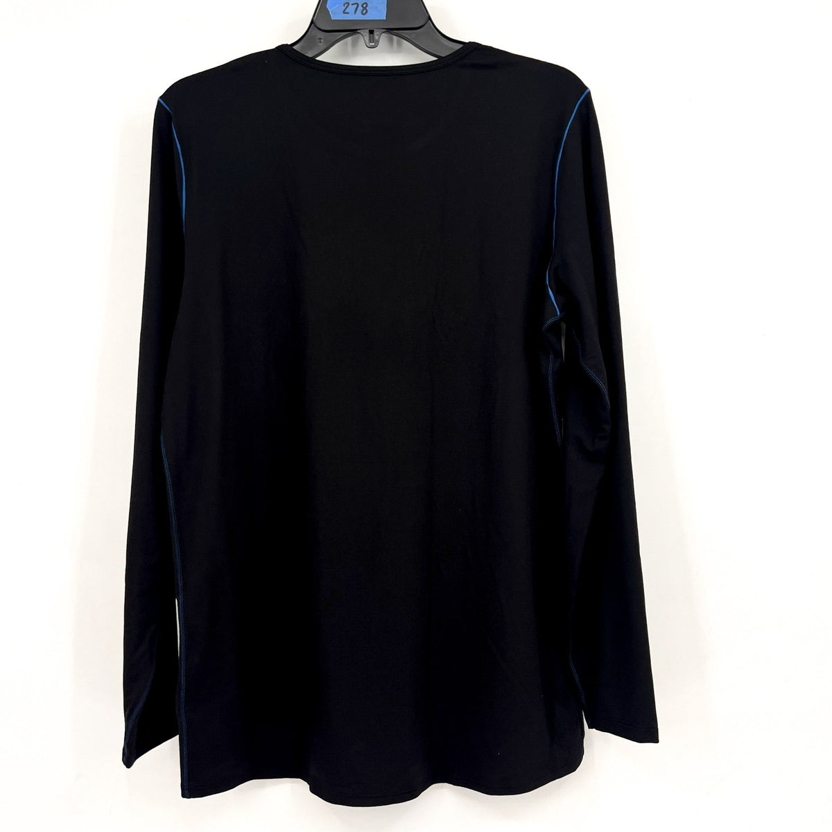 HOT CHILLYS Women's Clima-Tek Crewneck Top XL Black Long Sleeve Base Layer NWT