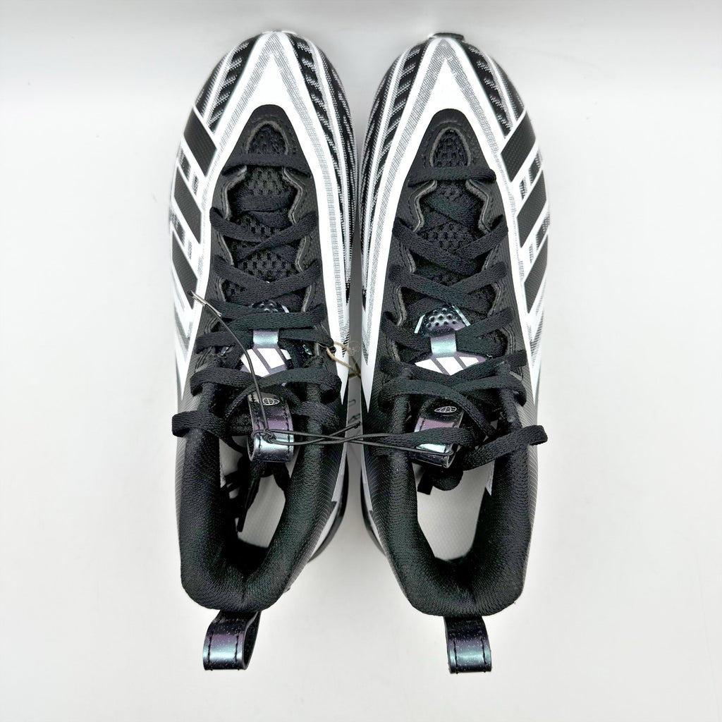 Adidas Kids Freak Spark MD 23 Football Cleats Size 3.5 Youth Black White NWOB
