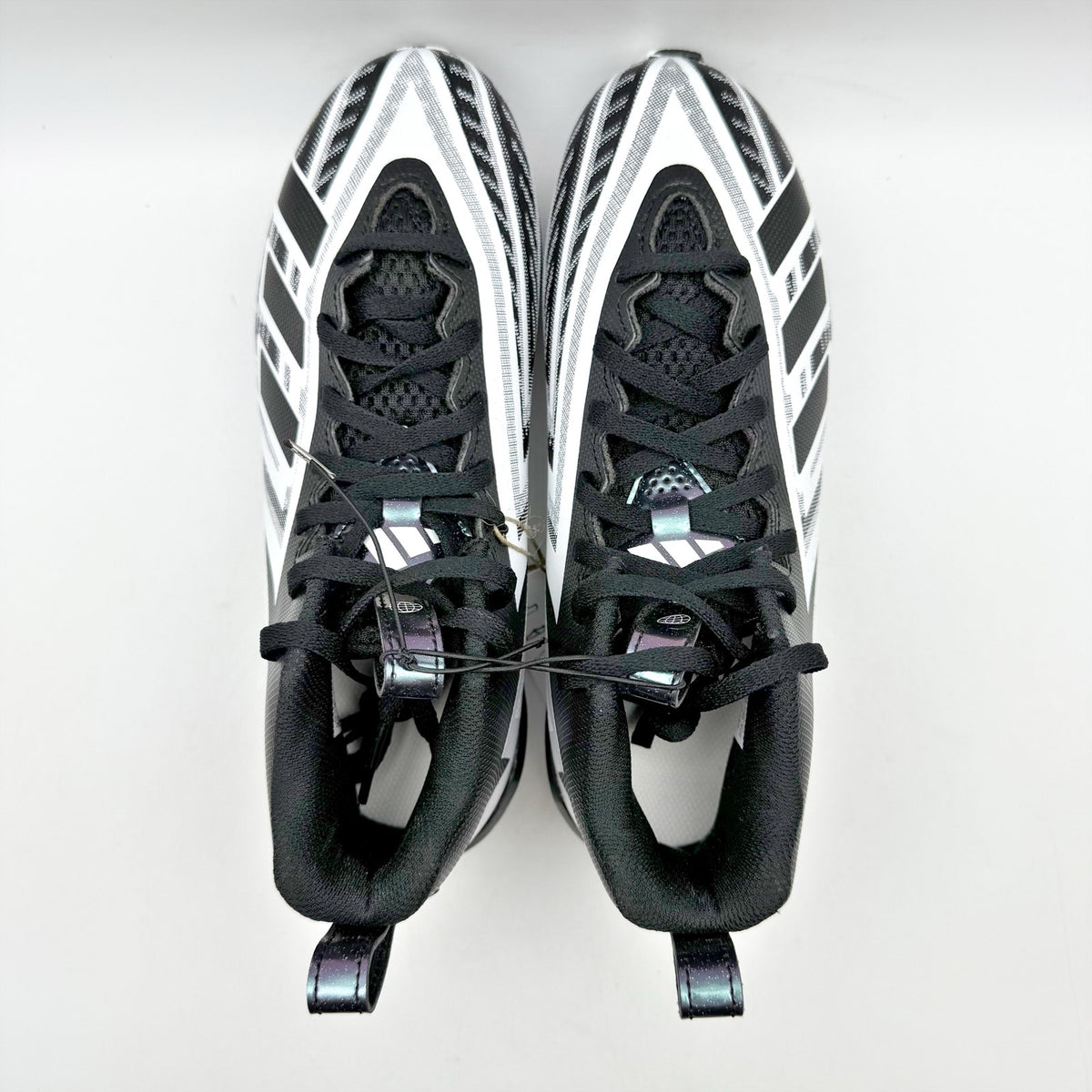 Adidas Kids Freak Spark MD 23 Football Cleats Size 3.5 Youth Black White NWOB