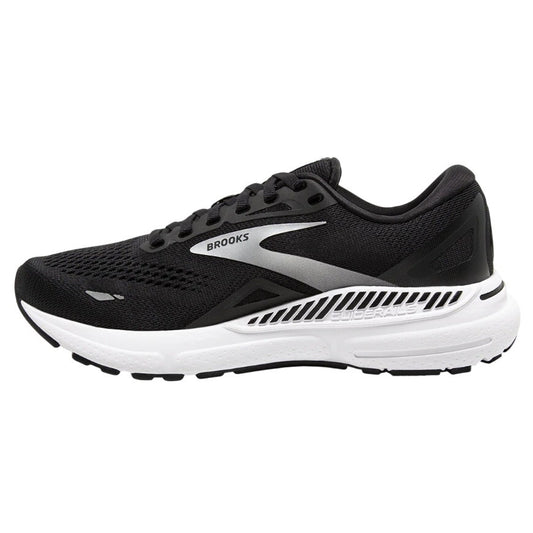 Brooks Mens Adrenaline GTS 23 Running Sneakers US 11.5 Wide Black White NIB