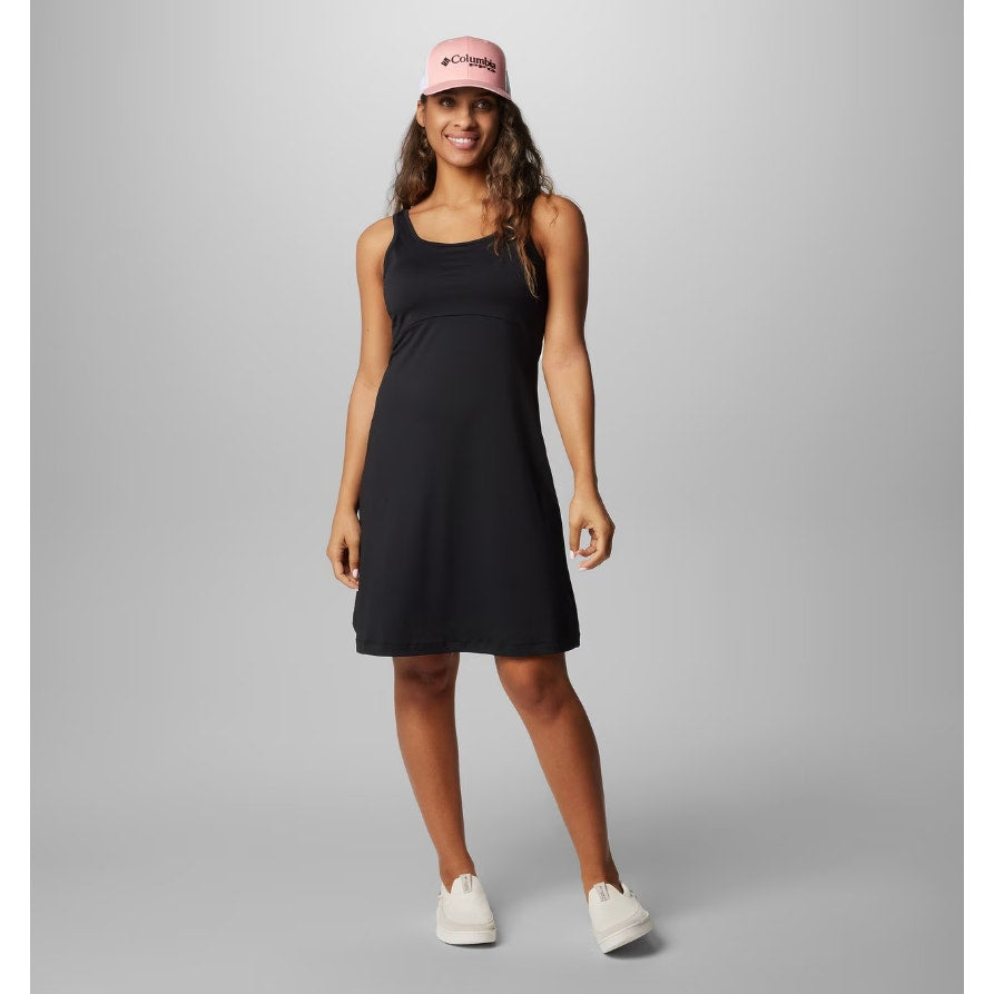 Columbia Womens PFG Freezer III Tank Dress Small Black UPF Performance NWT