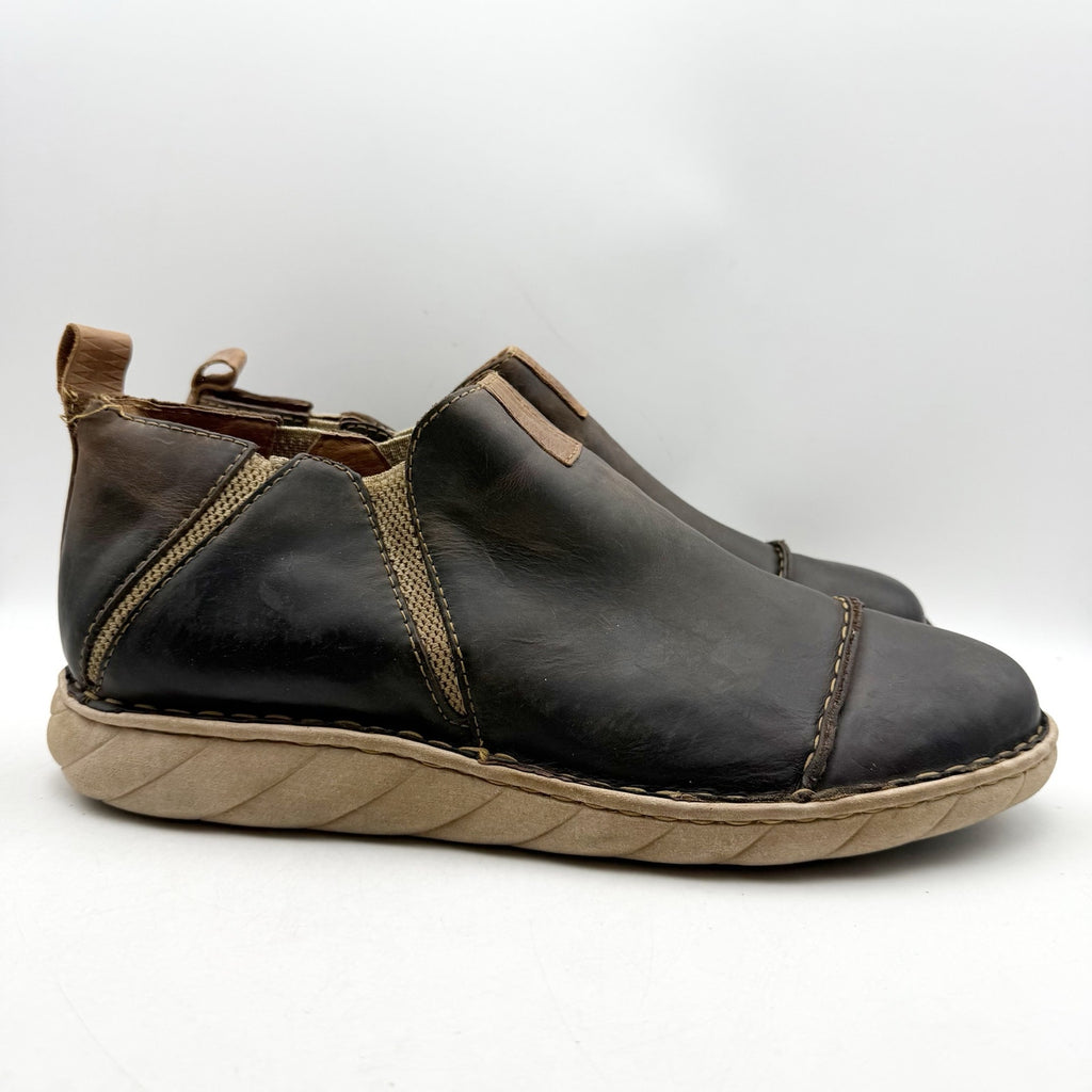 Tony Lama Mens Ankle Boots US 14 EU 47 Brown Leather NWOB