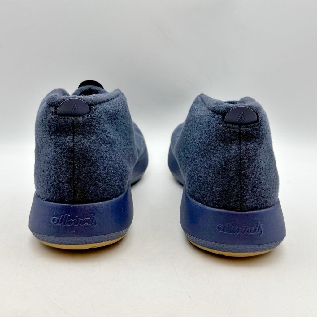 Allbirds Womens Wool Runner-up Mizzles Sneakers US 10 Navy Blue High Top NWOB