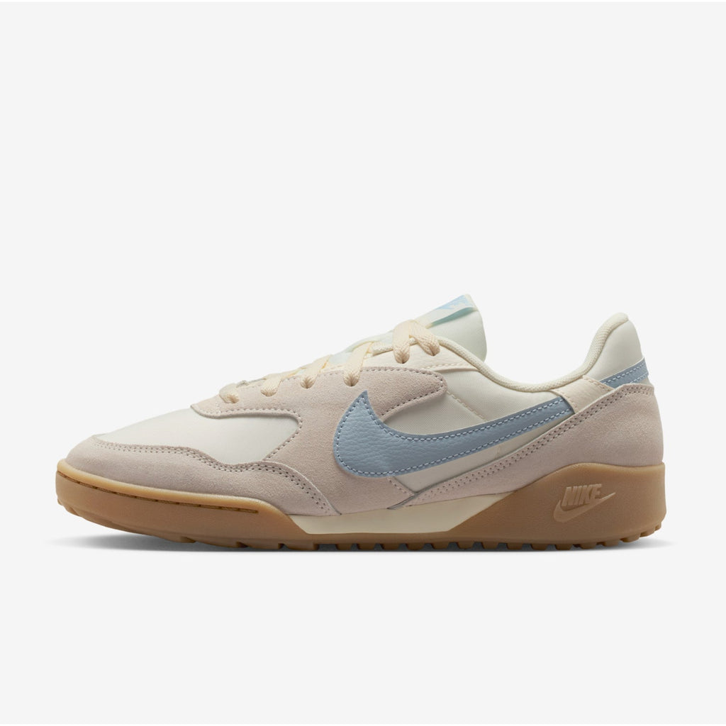 Nike Womens Terra Manta Suede Sneakers Size 6.5 Ivory Light Blue IM6484 NIB