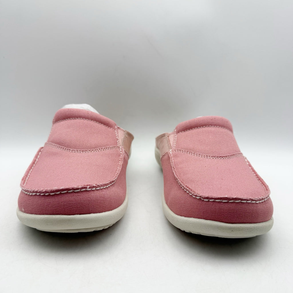 Spenco Womens Siesta Spring Slide Shoes Size 5.5 Wide Pink Water Resistant NIB