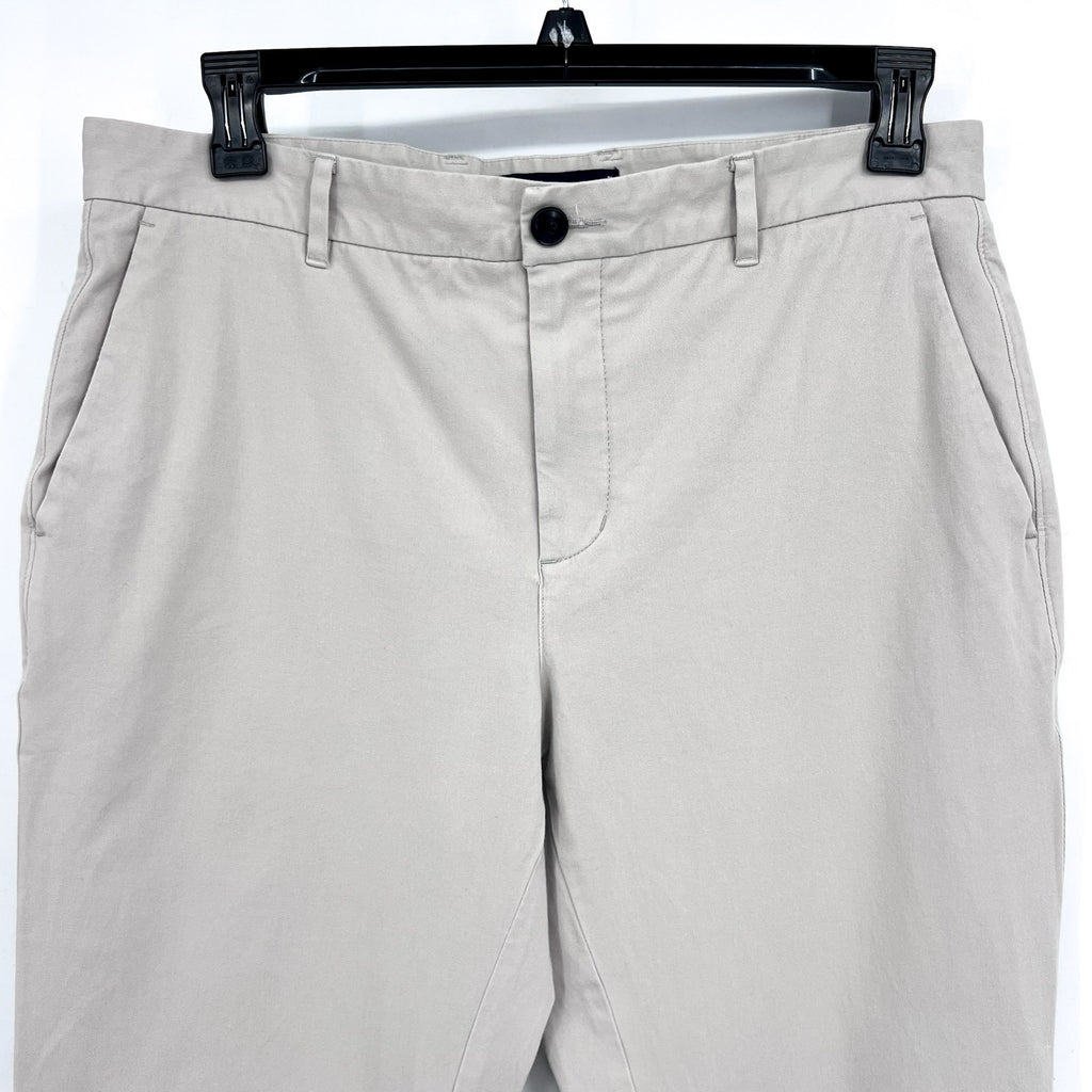 EVERLANE Uniform Mens Performance Chino Pants 32x32 Sandstone Athletic Fit NWT