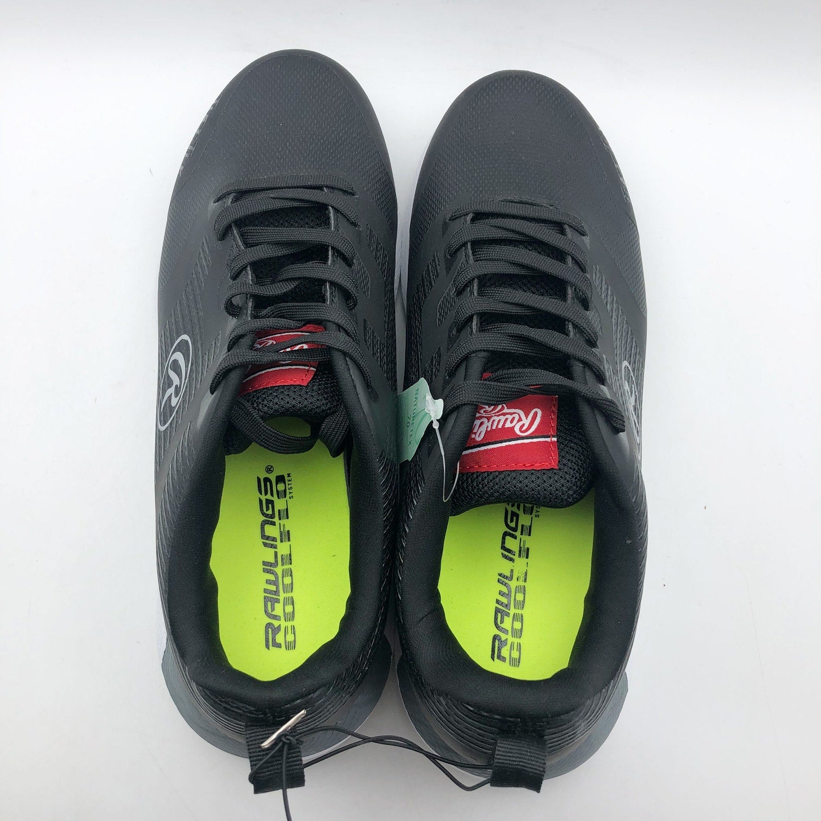 Rawlings League Turf Baseball Cleats MENS 8 WOMENS 9.5 WIDE Black NWOB