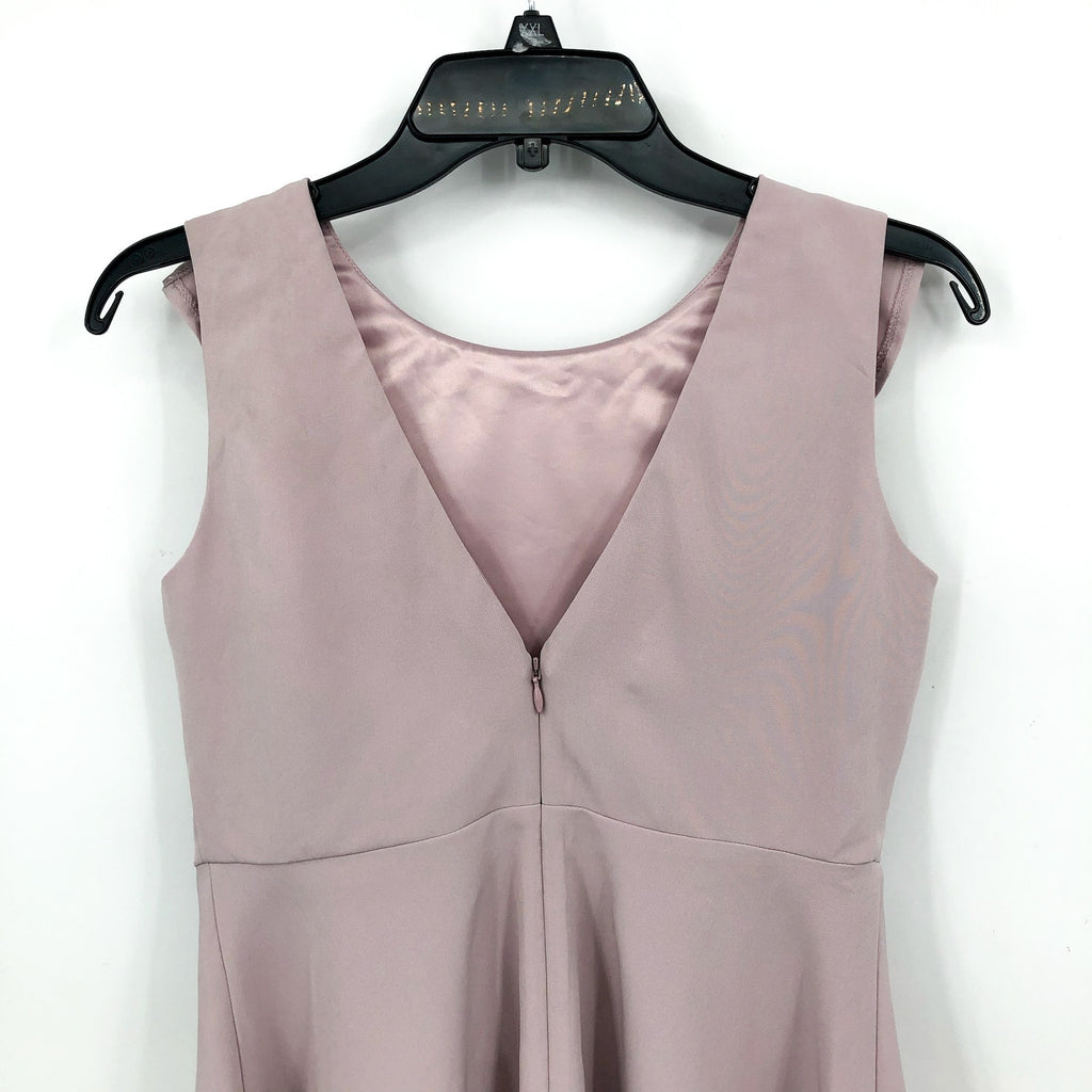BARDOT JUNIOR Girl's Riley Ruffle Dress Size 16 Purple Gray Lilac Sleeveless NWT